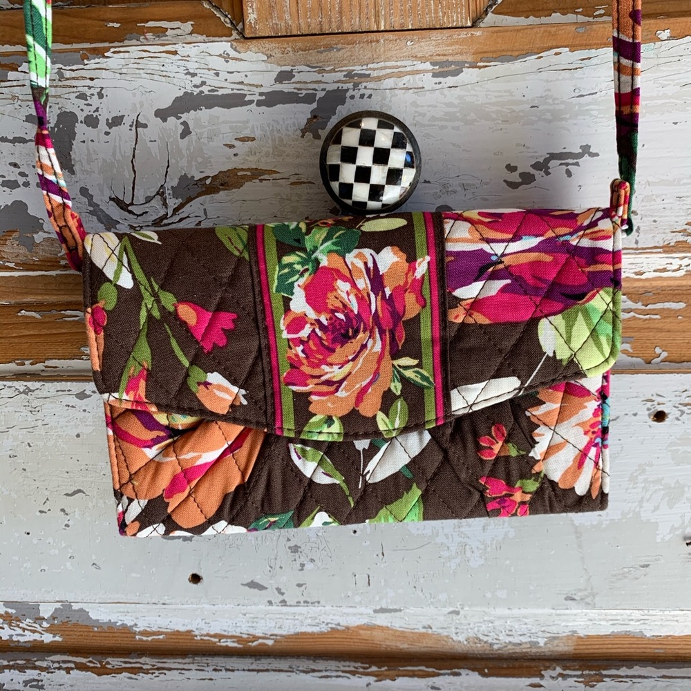 Vera Bradley crossbody wallet /purse